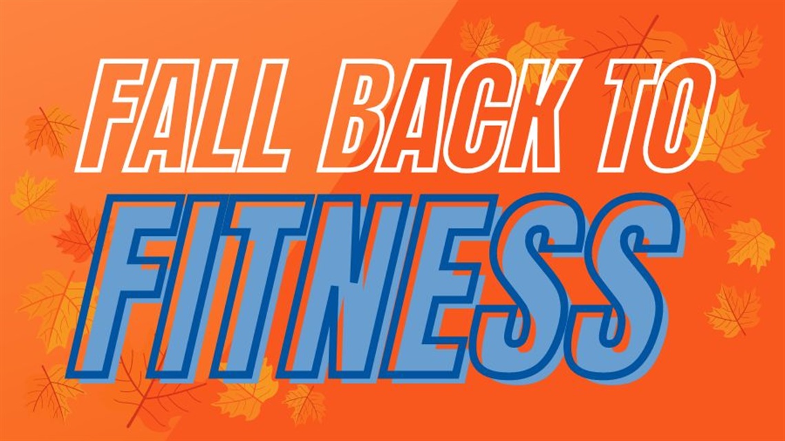 Text: Fall Back to Fitness