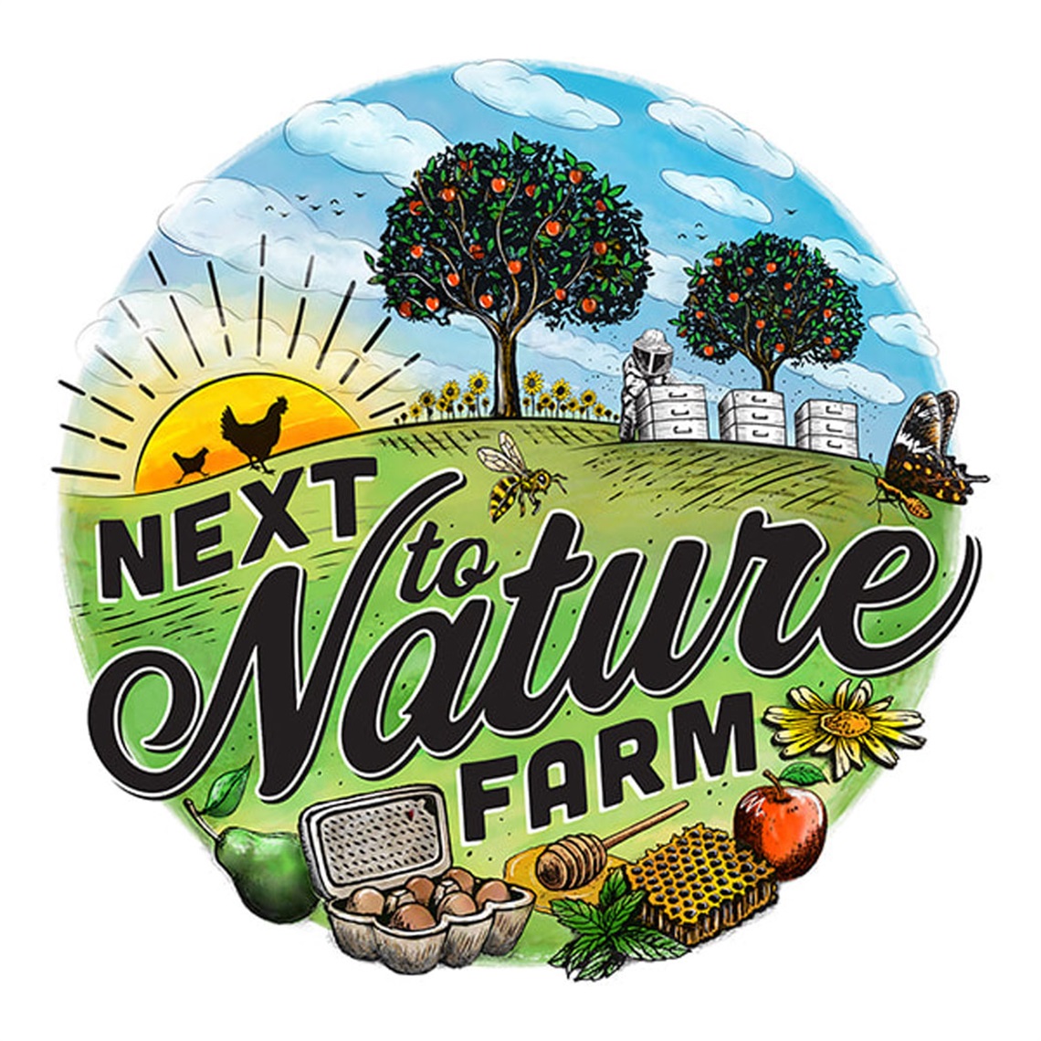 Next to Nature Farm logo