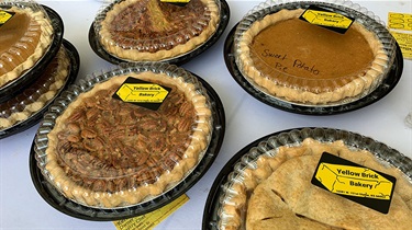 Assorted autumn pies