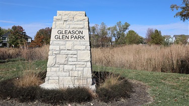 Monument sign