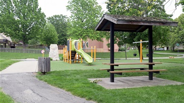 Playground and trail