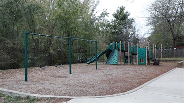 Swings at playground